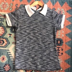 ModCloth Knit Collared Shirt